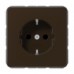 Розетка с заземлением SCHUKO (16A/250V) с защитой от детей (шторки)