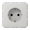 Розетка с заземлением SCHUKO (16A/250V) с защитой от детей (шторки)