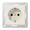 Розетка с заземлением SCHUKO (16A/250V) с защитой от детей (шторки)