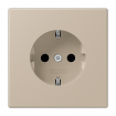 Розетка с заземлением SCHUKO (16A/250V) с защитой от детей (шторки)