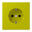 Розетка с заземлением SCHUKO (16A/250V) с защитой от детей (шторки)