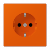 Розетка с заземлением SCHUKO (16A/250V) с защитой от детей (шторки)
