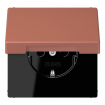 Розетка с заземлением SCHUKO (16A/250V) с откидной крышкой