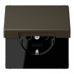 Розетка с заземлением SCHUKO (16A/250V) с откидной крышкой