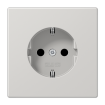 Розетка с заземлением SCHUKO (16A/250V) с защитой от детей (шторки)
