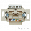 Розетка телефонная RJ-12 одинарная