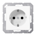 Розетка с заземлением SCHUKO (16A/250V) с защитой от детей (шторки)