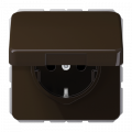 Розетка с заземлением SCHUKO (16A/250V) с откидной крышкой