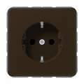 Розетка с заземлением SCHUKO (16A/250V) с защитой от детей (шторки)