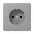 Розетка с заземлением SCHUKO (16A/250V) с защитой от детей (шторки)