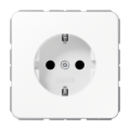 Розетка с заземлением SCHUKO (16A/250V) с защитой от детей (шторки)