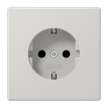 Розетка с заземлением SCHUKO (16A/250V) с защитой от детей (шторки)