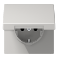 Розетка с заземлением SCHUKO (16A/250V) с откидной крышкой