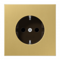 Розетка с заземлением SCHUKO (16A/250V) с защитой от детей (шторки)