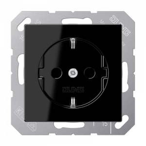 Розетка с заземлением SCHUKO (16A/250V)