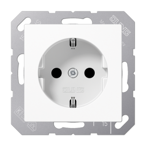 Розетка с заземлением SCHUKO (16A/250V)
